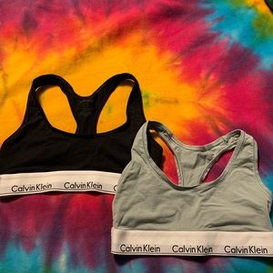 Calvin Klein sports bras
